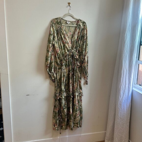 Hemant & Nandita Patterned Maxi Dress - Picture 1 of 5